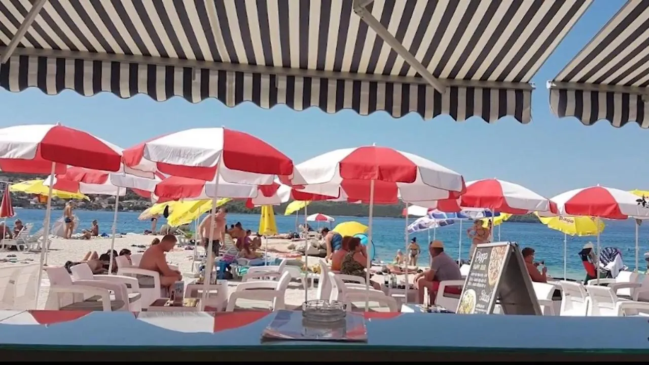 Apartment A1-Apt W Shared Pool & Balcony Next To The Beach Trogir