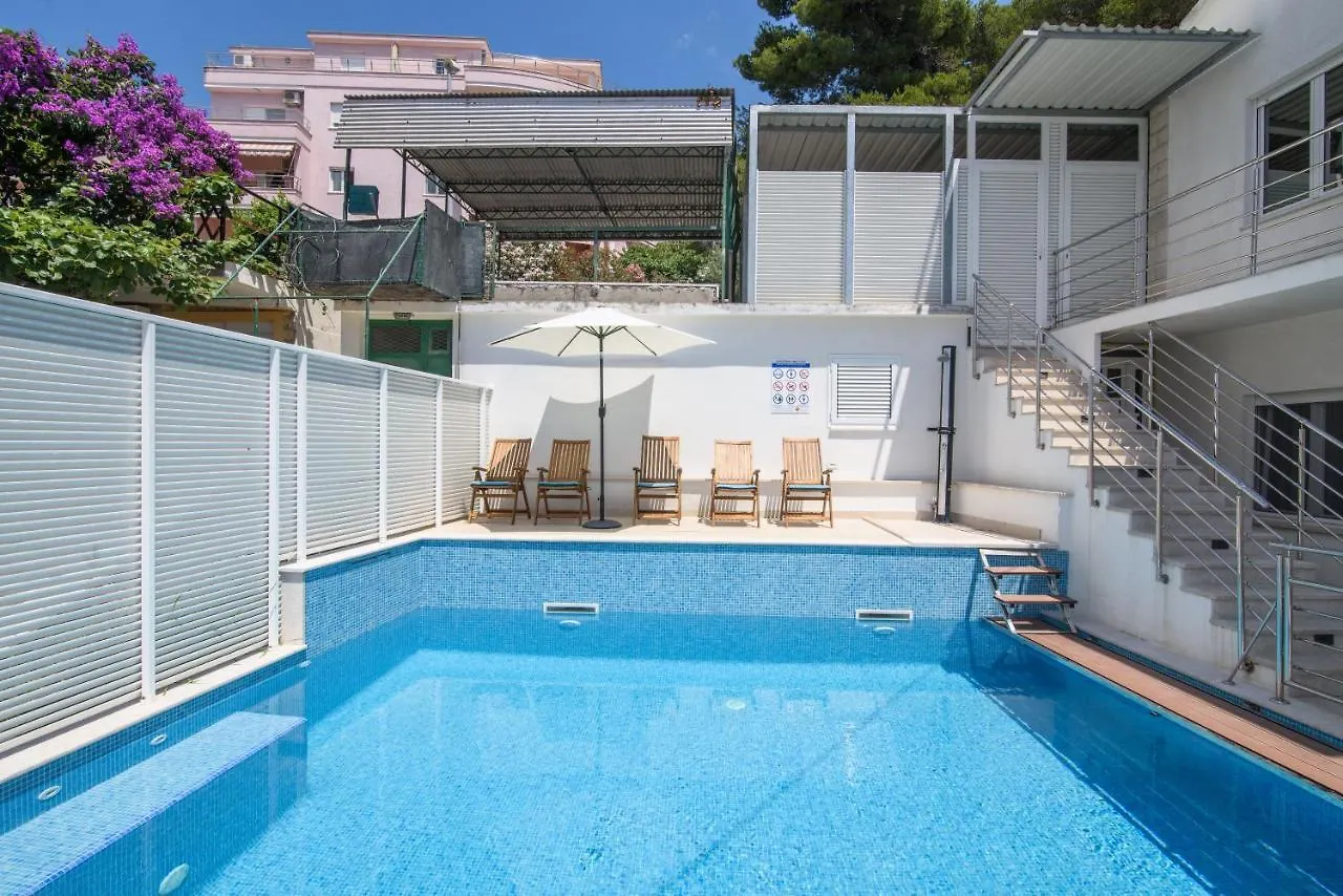 Apartment A1-Apt W Shared Pool & Balcony Next To The Beach Trogir