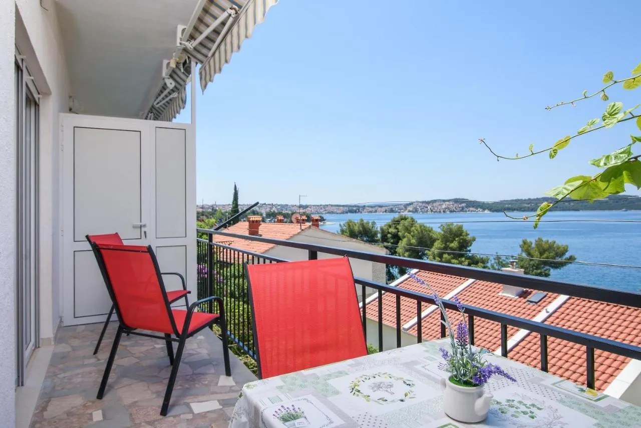 Apartment A1-Apt W Shared Pool & Balcony Next To The Beach Trogir